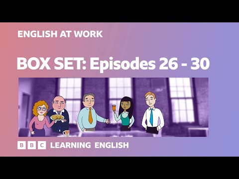 BOX SET: English at Work - episodes 26-30