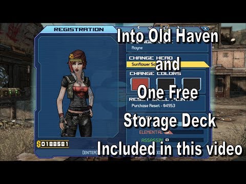 Borderlands GotY Enhanced Edition Old Haven and Free Storage Deck