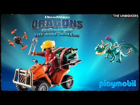 Dreamworks Dragons: Nine Realms - Phil & Icaris Quad by PLAYMOBIL
