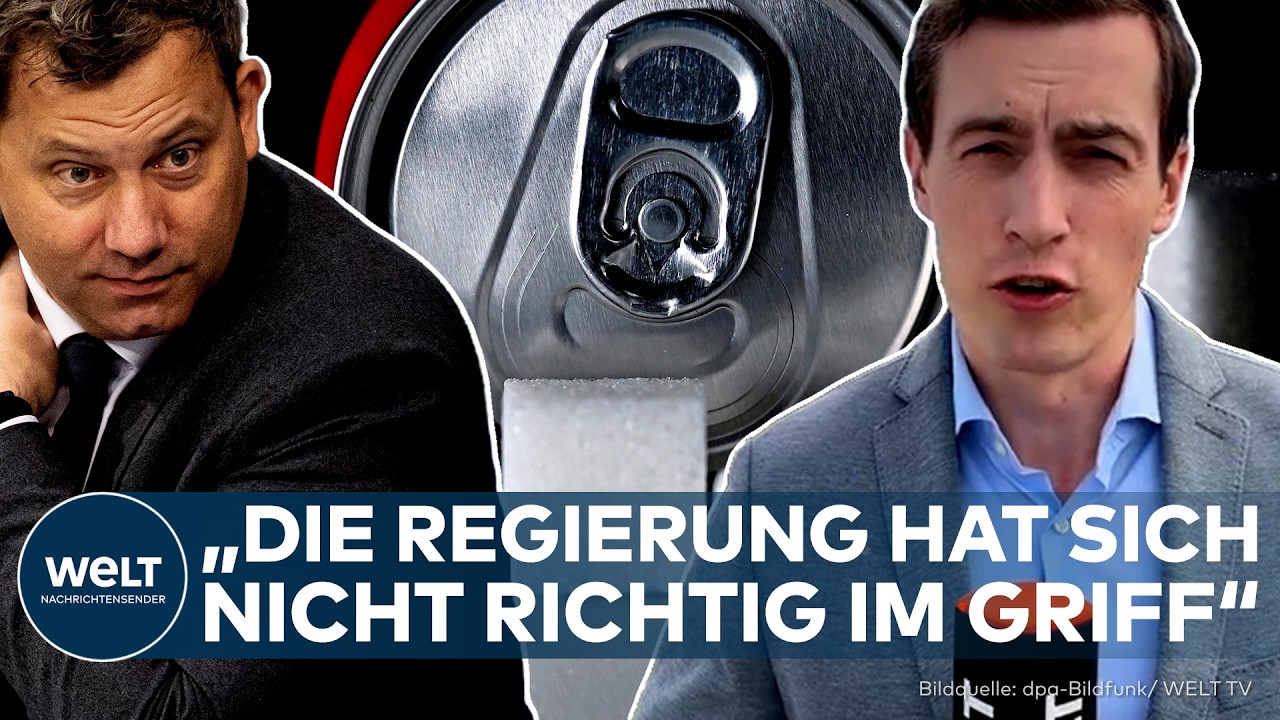 ZUCKERSTEUER: „Die Regierung hat sich nicht richtig im Griff“ – Kritik nach Klingbeils Rückzieher