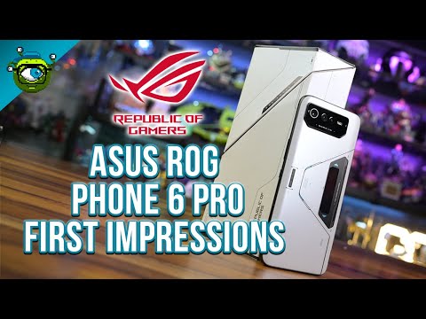The Coolest (LITERALLY) Gaming Phone YET? | ASUS ROG Phone 6 PRO First Impressions