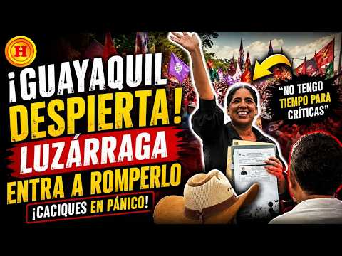¡Mónica Luzárraga Sepulta A Las Cúpulas Políticas Y Hace Temblar Guayaquil Con Su Candidatura!