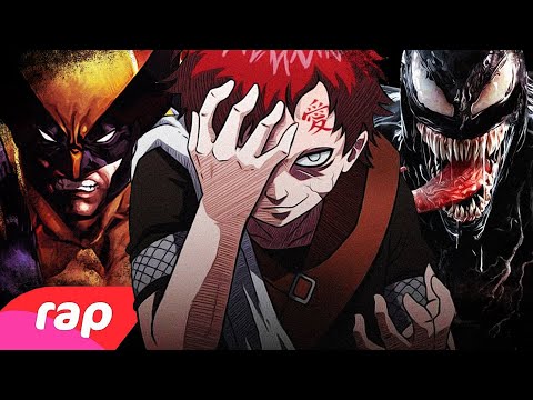 Rap do Gaara, Venom e Wolverine - ANIMAL | NERD HITS