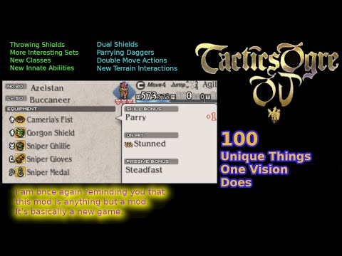 100 Unique Things Only Tactics Ogre One Vision Does