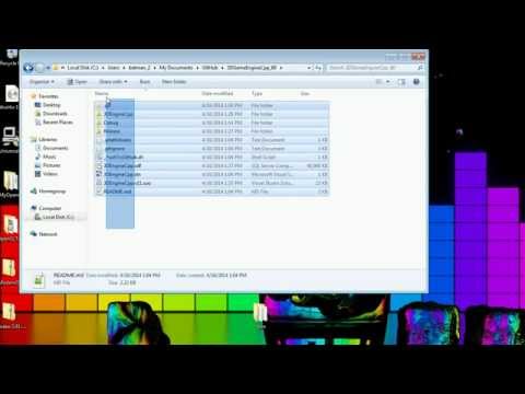 How to Set Up the C++ 3D Game Engine