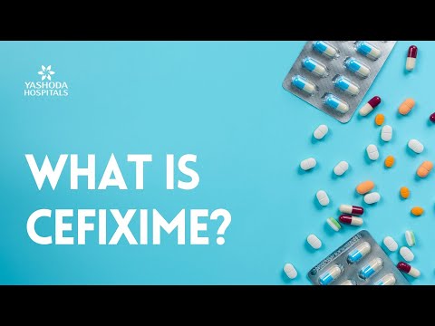 Cefixime & ofloxacin tablets, 200mg