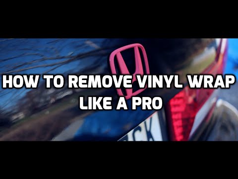 How to Remove Vinyl Wrap like a Pro!