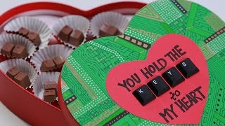 COMPUTER KEYBOARD CHOCOLATES - NERDY NUMMIES