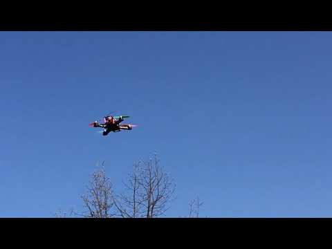 QA250 FPV build test flight