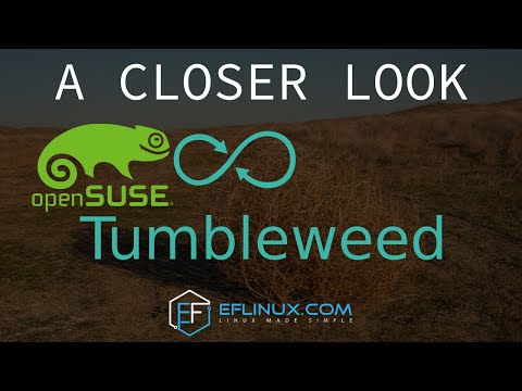 openSUSE Tumbleweed: A Closer Look