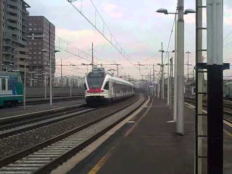 ETR 150 TILO IN DOPPIA COMPOSIZIONE TRANSITA  A MILANO GRECO PIRELLI