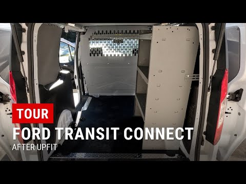 Ford Transit Connect Cargo Van Tour - AFTER Our Upfit