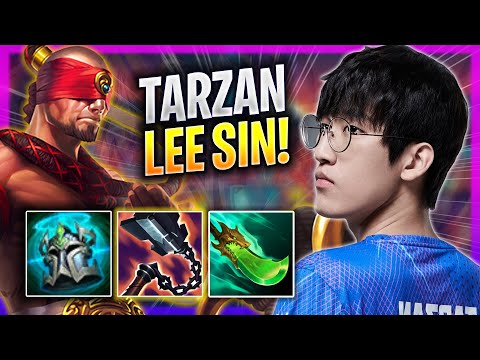 TARZAN TRIES NEW LEE SIN BUILD! - LNG Tarzan Lee Sin JUNGLE vs Graves! | Season 2023