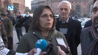 Միայն զինվորների ծնողները դուրս գան փողոց, դա լիովին բավական է. Կարին Տոնոյան: Լրաբեր - 22.11.2021