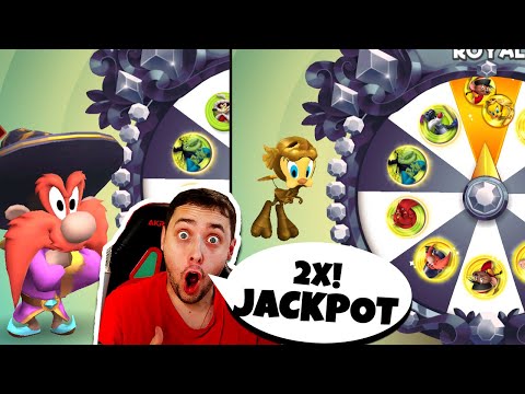 2X JACKPOTS! MAGIC AND ROYALE WHEEL SPIN - Looney Tunes World of Mayhem