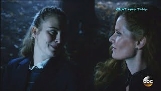 Once Upon A Time 7x11  Zelena Robin talk You're Beyonce & I'm Blue Ivy Season 7 Episode 11 Scenes