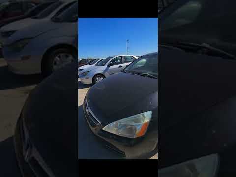 2007 Honda Accord Black 1HGCM55357A164237