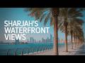Walking Al Majaz Waterfront 4K Peaceful Escape In UAE