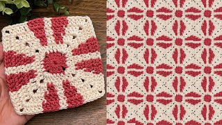 Eye Catching Crochet Granny Square Tutorial for beginners 