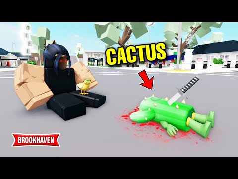 CACTUS AND HIS LAST BATTLE...!? ROBLOX - BROOKHAVEN