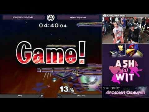 Azzu (Falco) vs ME | Vro (Marth) - ASH@WIT #70 Melee Winner's Quarters