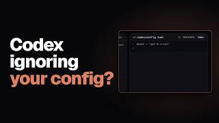 Configure Codex config.toml without breaking it