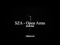 SZA Open Arms Acapella Vocals Only