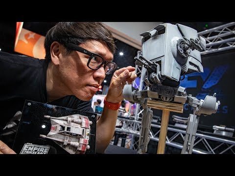 Star Wars Stop-Motion AT-ST Scout Walker Replica!