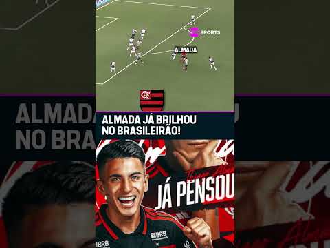 ALMADA JÁ FEZ HISTÓRIA NO BRASILEIRÃO!! 🔴⚫ #shorts