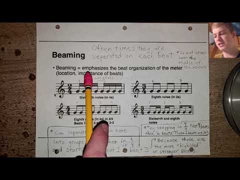 Beaming Music Notes (Beginner)