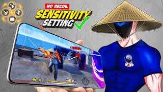 99% Headshot Rate Perfect Sensitivity ☠️ No Drag No Recoil Unfair Sensitivity Settings | Free Fire