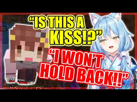 VTuber's Lamy & Sora KISS in Minecraft!