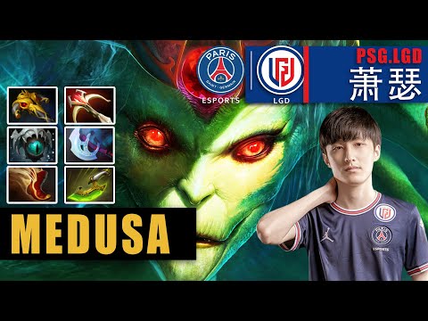 Medusa Safelane | PSG.LGD.Ame | AME DAEDALUS BUILD MEDUSA TOO STRONG | 7.31b Gameplay Highlights