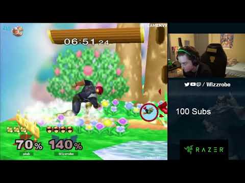 Plup vs. Wizzrobe on Slippi unranked