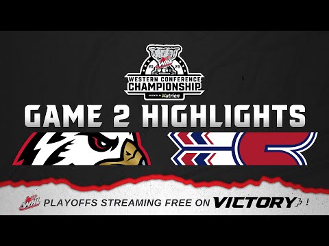 Portland Winterhawks at Spokane Chiefs — Game 2 | 2025 WHL Playoffs Highlights