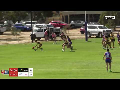 Round 3 SANFLW Powerade Breakthrough Player - Imogen Trengove (Woodville-West Torrens)