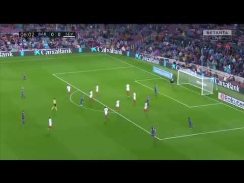 Lionel Messi Vs Sevilla (Home) 04/11/2017 HD 720p By Messi King