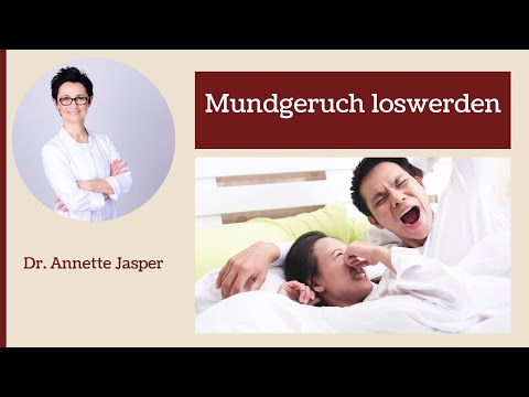 Mundgeruch loswerden.