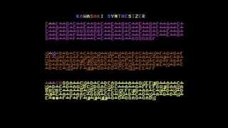 Video thumbnail for RYO KAWASAKI 1984 KAWASAKI SYNTHESIZER DEMO (C64) by lemmingoffence