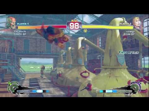 SSF4 - Mochi (Dhalsim) VS. uziwgp (Cody)