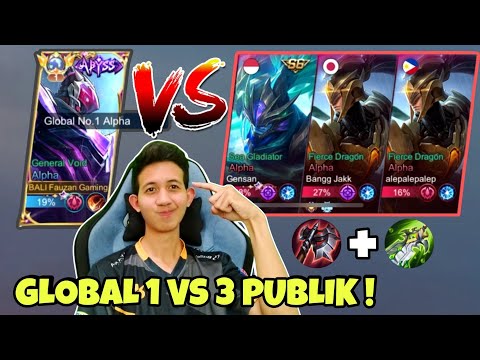 EXCITING!! GLOBAL 1 ALPHA VS 3 PUBLIC ALPHA! WE'LL GIVE YOU AN UNDERSTANDING!
