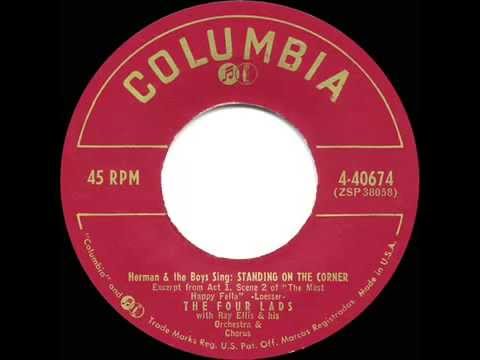 1956 Standing On The Corner - Four Lads