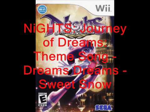 NiGHTS Journey of Dreams Music: Theme Song - Dreams Dreams - Sweet Snow