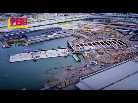 FORMWORK | Construction of the Marieholm Tunnel in Gothenburg with PERI (EN)