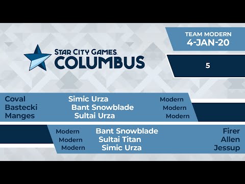 SCGCOL: Round 5 - Coval, Bastecki, Manges vs Firer, Allen, Jessup | Team Modern