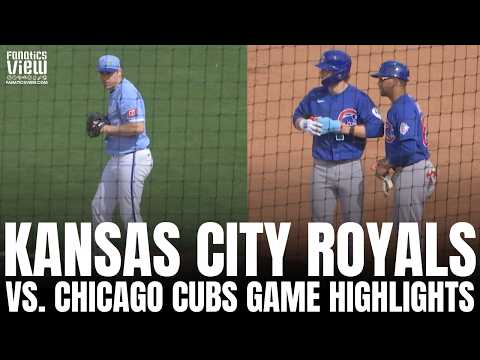 Kansas City Royals vs. Chicago Cubs 2026 Spring Training Game Highlights | Seth Lugo Debut | 2.23.26