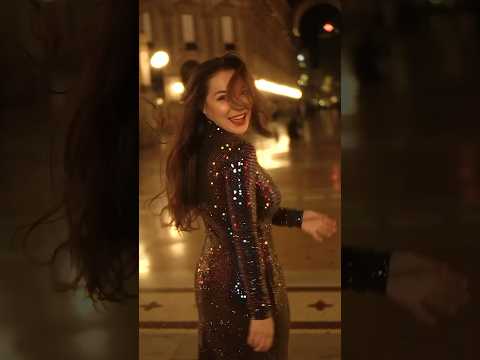 Irena Soprano in SOLANGEL crystal dress . Milan. Italy