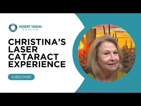 Christina shares her journey through cataract surgery with LenSx laser and Vivity Lens Intraocular Lens Implants