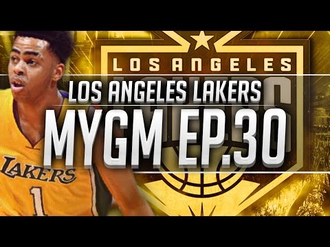 NBA 2K16: Lakers MyGM Ep.30 | Lob City!