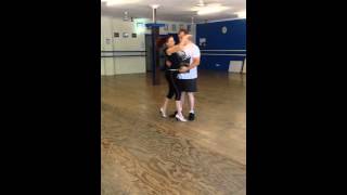 Rehearsals for our first dance to Nat King Cole's L.O.V.E